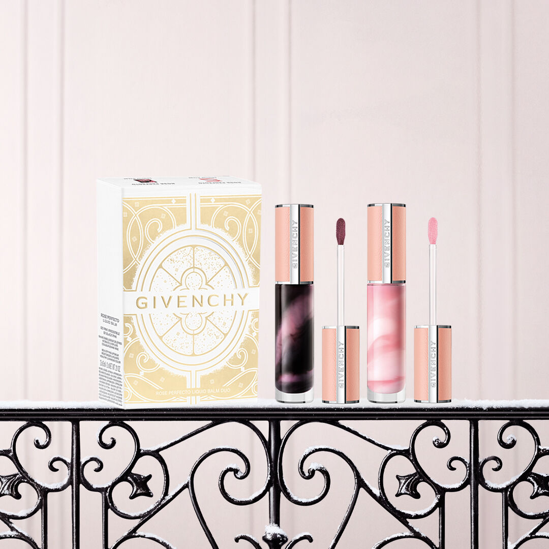 Rose Perfecto Lip Balm Duo | Givenchy US